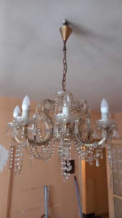 Lustra vintage cupru