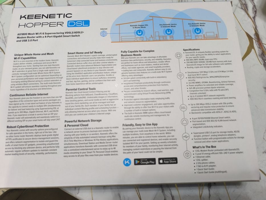 Роутер DSL новый