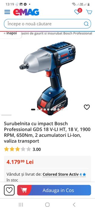 Bosch impact profesional 18v