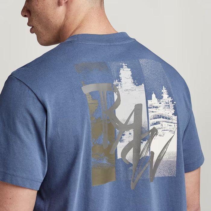 Оригинална тениска G-Star Raw Flight M , L Loose oversized нова мъжка