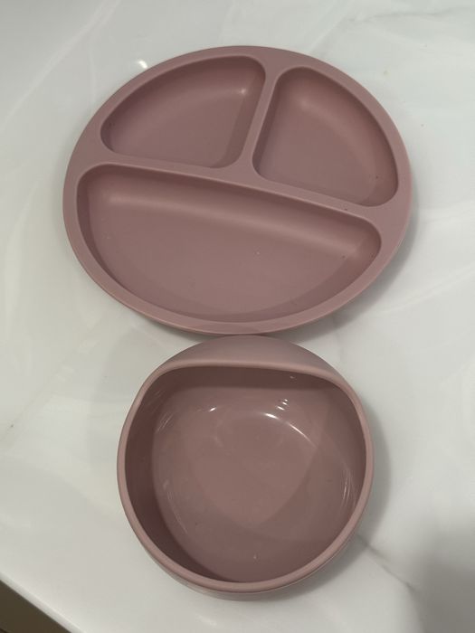 Детская посуда на присосках