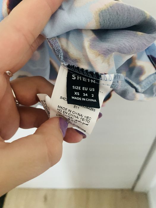 Rochie de vara, cu cordon reglabil, din matase