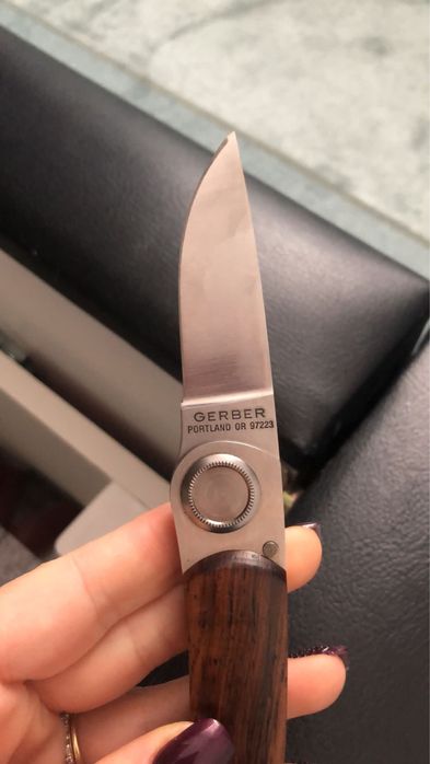 Vand gerber Paul knife sau schimb cu fallkniven