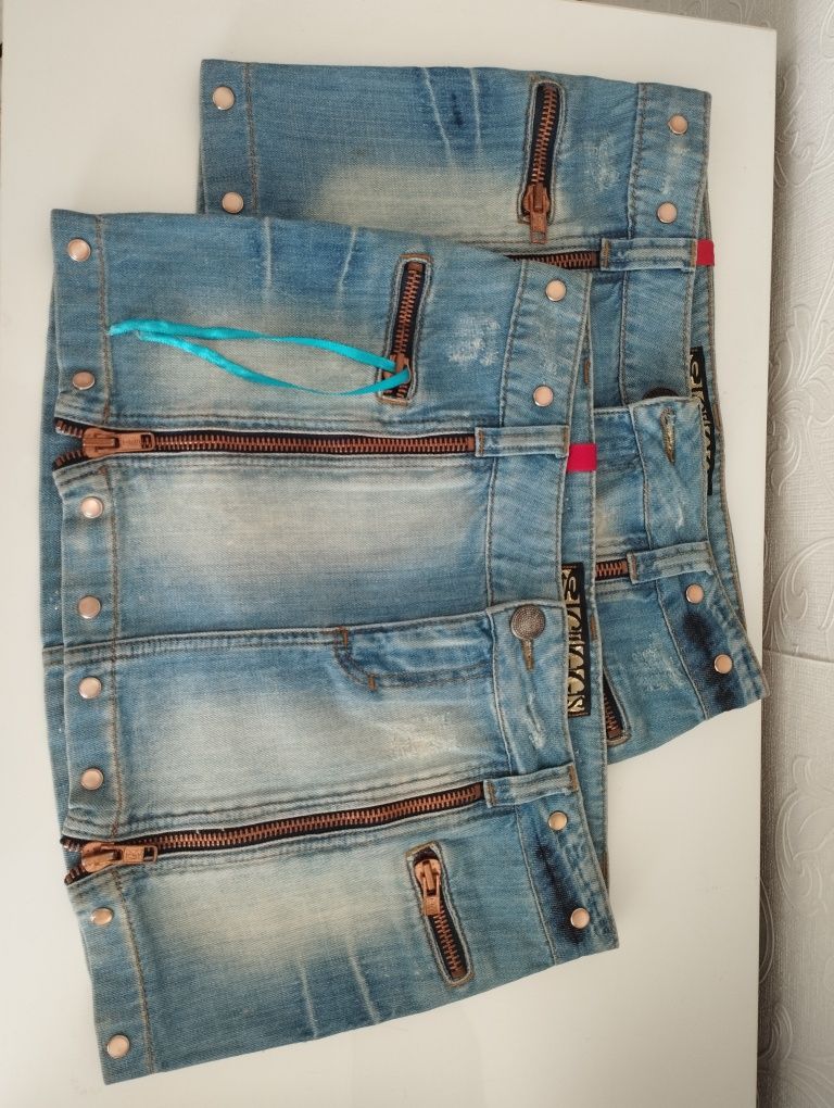 Новая юбка джинсовая размеры M