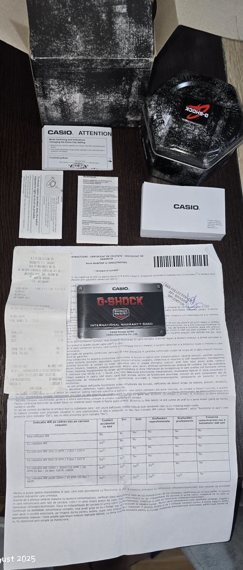 Casio G Shock gw3000