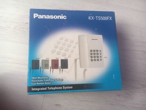 Стационарен телефон PANASONIC KX-TS500FX