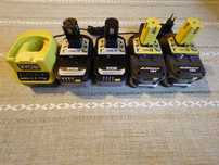 Acumulatori Originali Ryobi RB18L50 5Ah 18V + Incarcator rapid RC18120