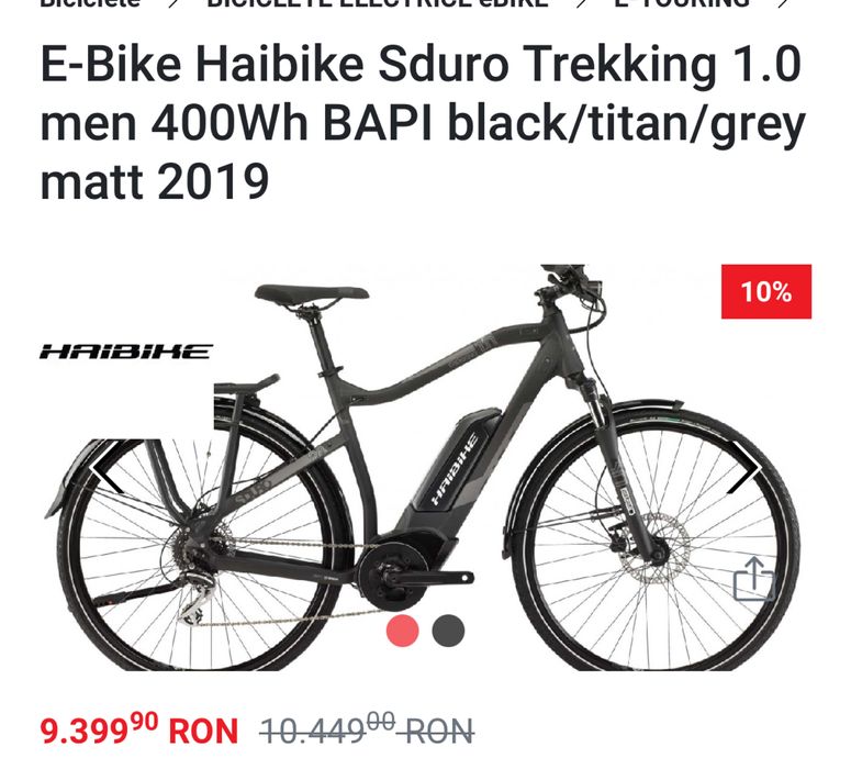 E-Bike Haibike Sduro Trekking