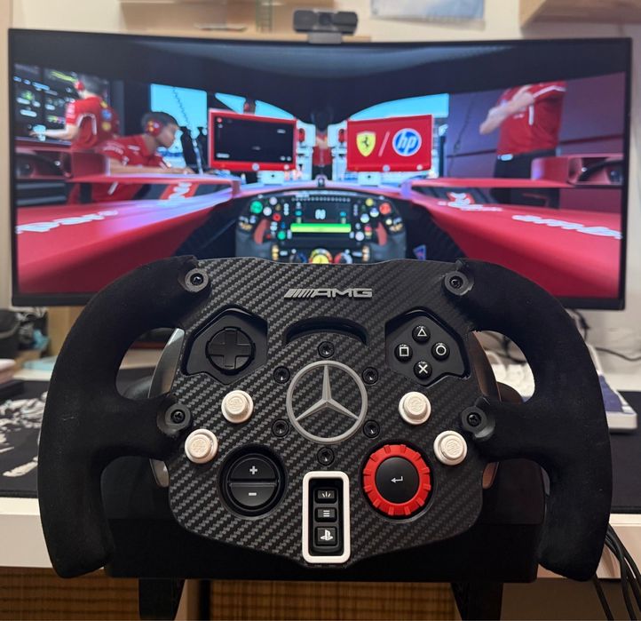 Kit complet Logitech G29 + volan Formula 1 Mercedes-AMG Add-on