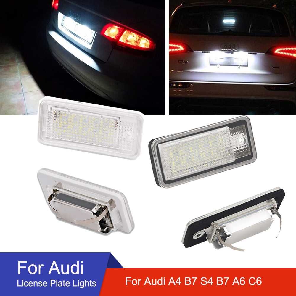 LED светлини / плафони за регистрационен номер Audi A3, A4, A6, A8, Q7