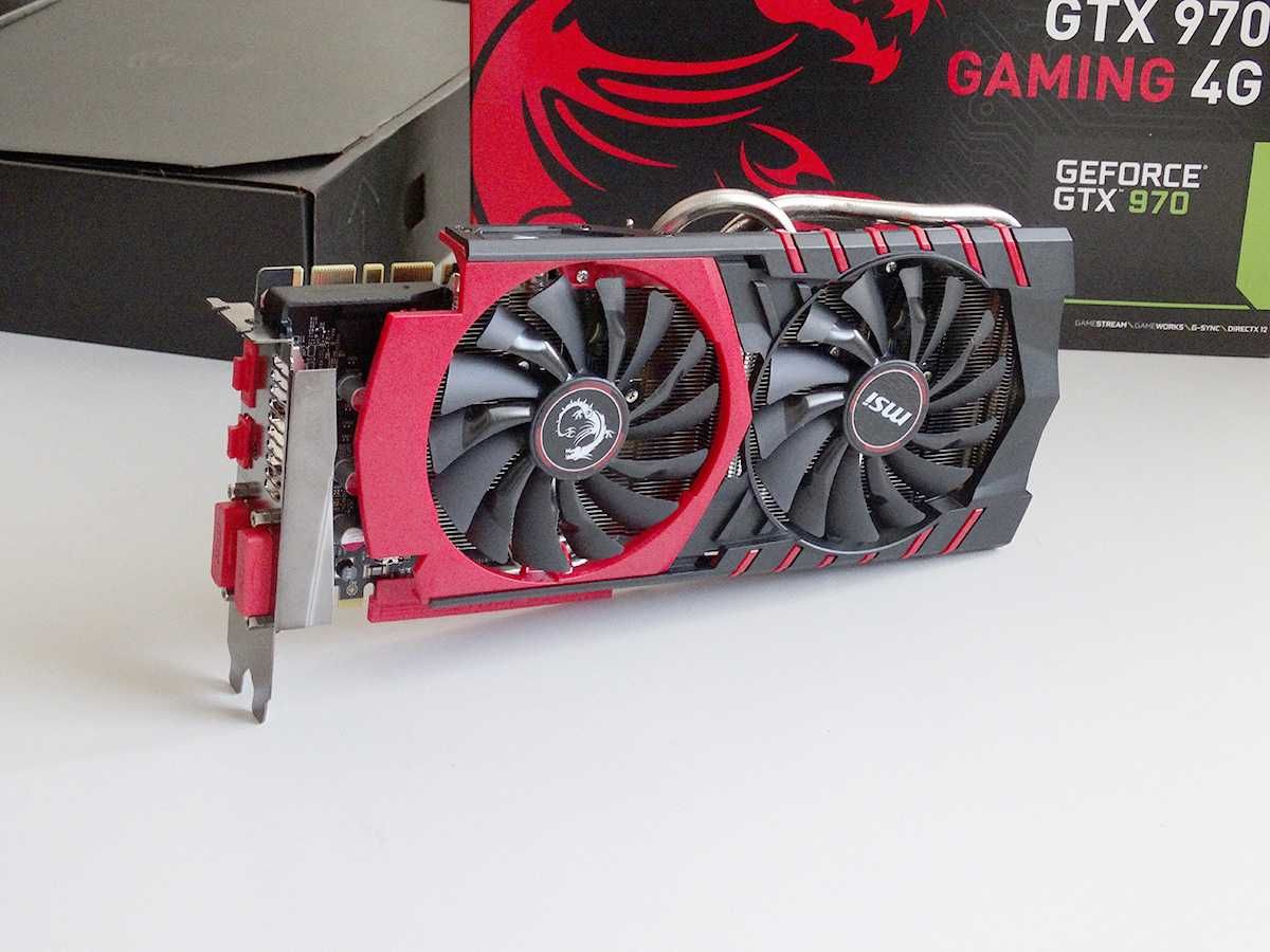 Видеокарта MSI GeForce GTX 970 GAMING 4GB