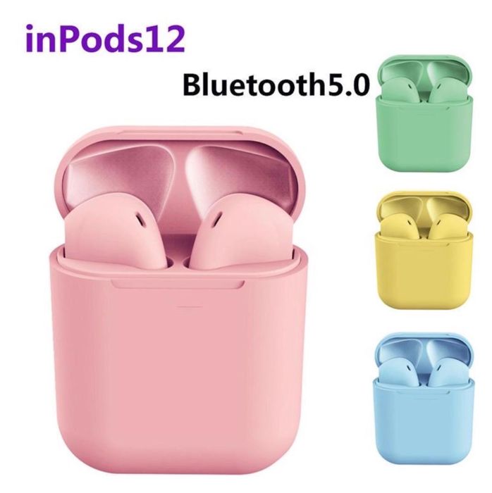 Casti wireless inPods 12 Simple, Bluetooth v.5.0