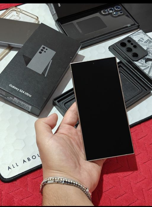 Samsung Galaxy S24 Ultra 5G (Titanium Gray) 256GB/ 12GB RAM Ofertă!