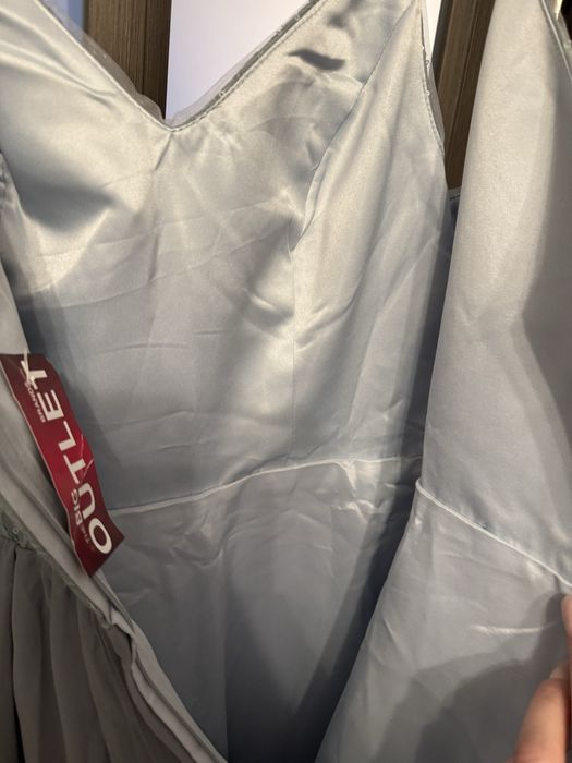Rochie noua xl gri/argintie