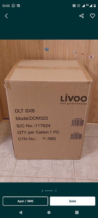 Rotisor DomoClip DOM323
Rotisor vertical LIVOO DomoClip DOM323, Frigar