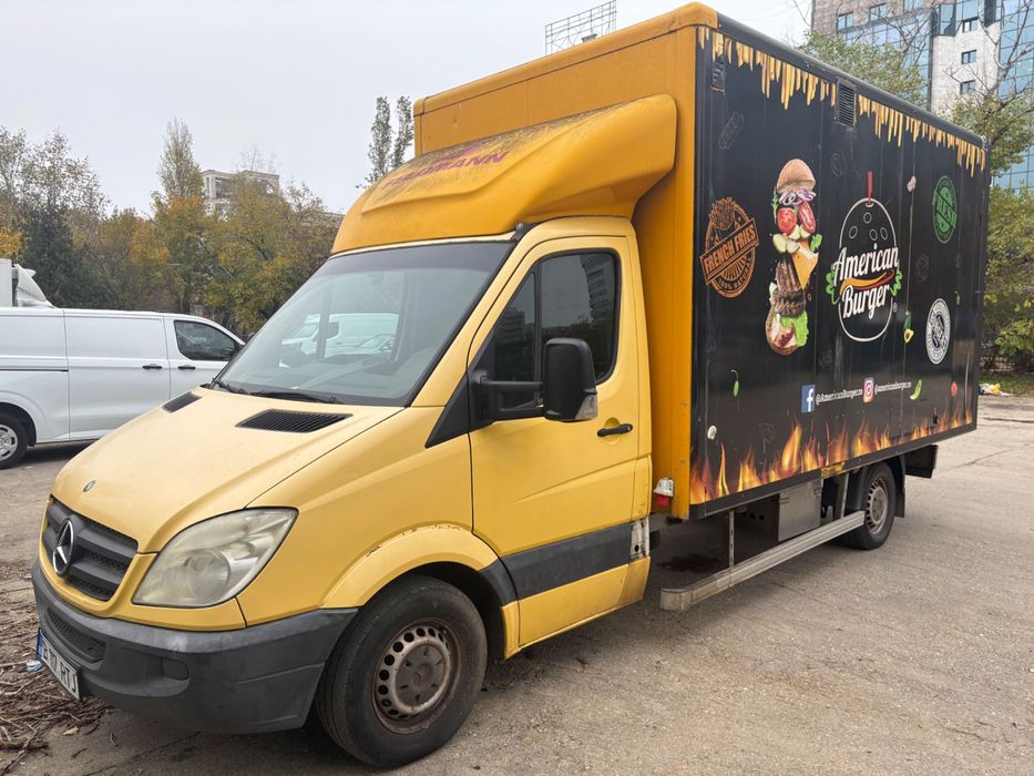 Food truck Mercedes Sprinter 2.2 diesel 2008, 210000 km complet utilat