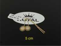 Bijuteria Royal CB : Cercei dama aur nou 14k 1,41gr
