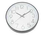 Ceas de perete Jormftte, 12 inchi, design modern, cadran cu cifre mari