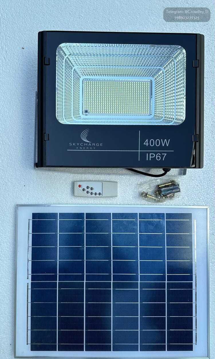 New! LED Solar 200w прожектор Солнечный Уличный