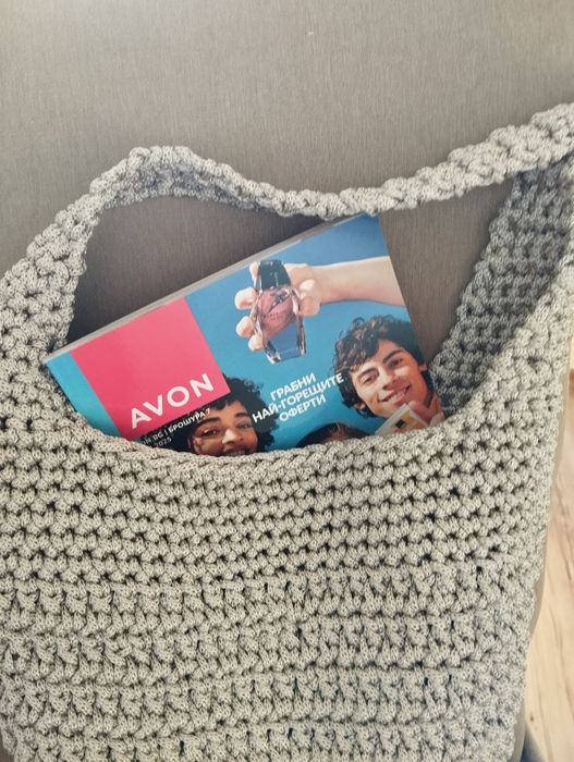 Ръчно изработена чанта" Наслада"