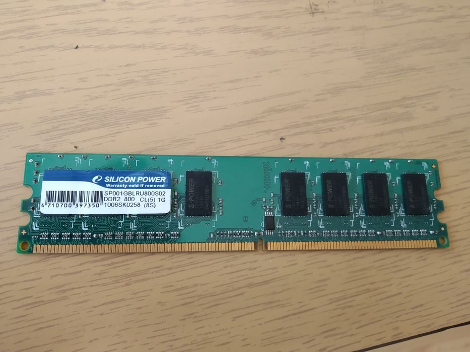 Ram DDR 2 1 GB silicon power