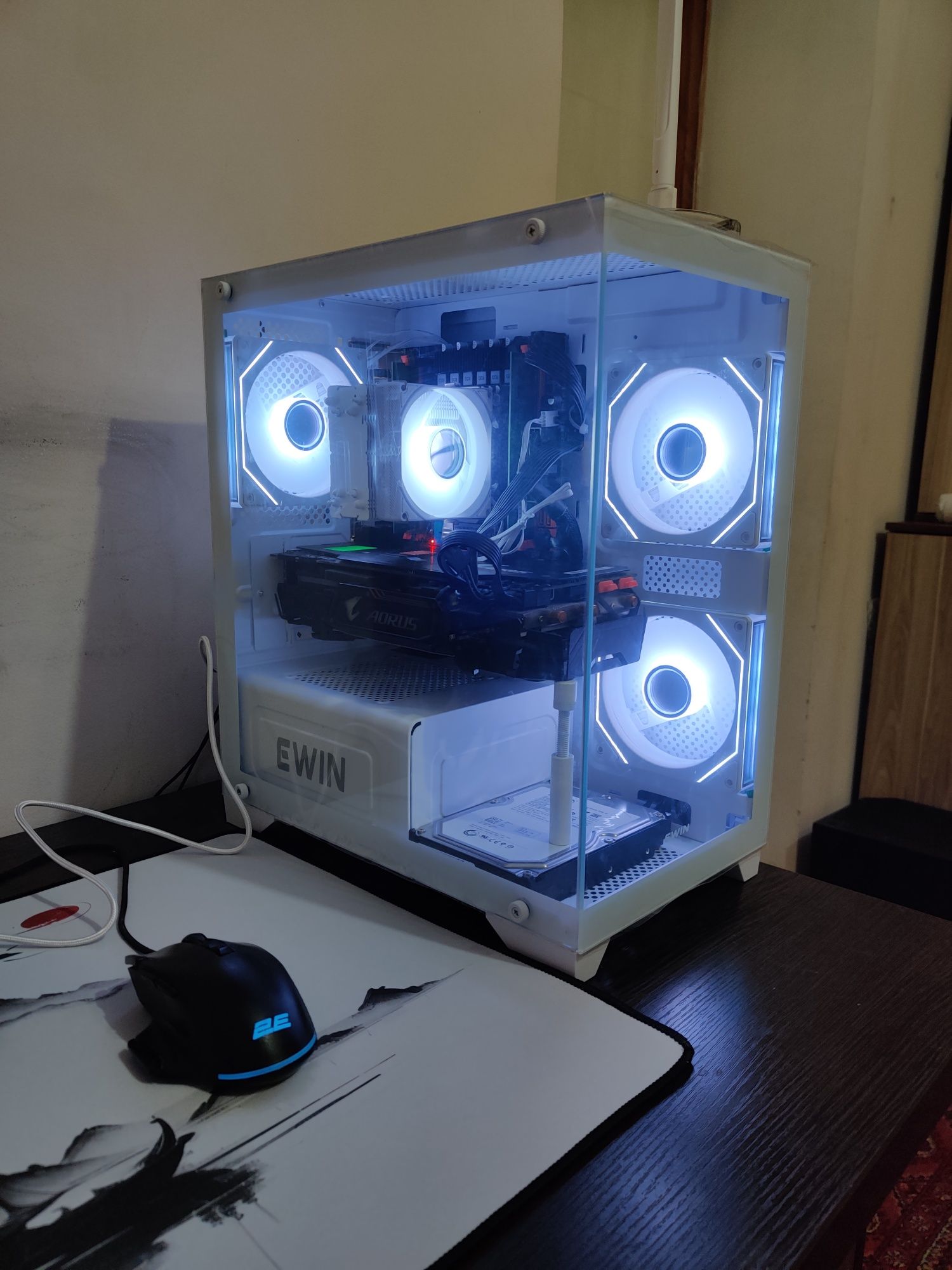 Компьютер комплект i5 10400f АНАЛОГ/GTX 1070 8g/ssd m2/HDD 1T/монитор