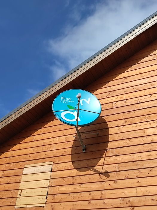 Установка антенны настройка тарелка