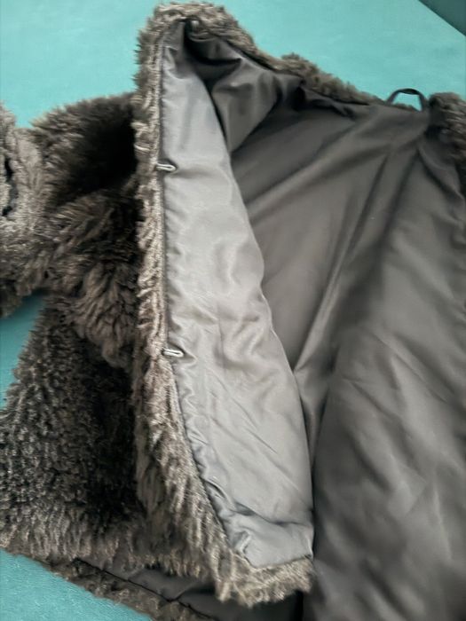 Черно късо палто М размер