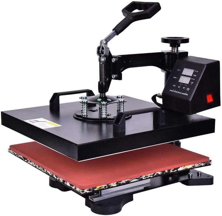 Presa termica 5in1, cani, sepci, tricouri, platan 38x38cm