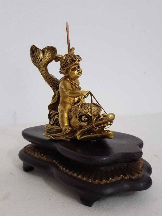 Francesco Fanelli--Superba statueta vintage secolul XVII