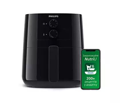 Philips Аэрогриль HD9200 Ovi Essential Airfryer, черный