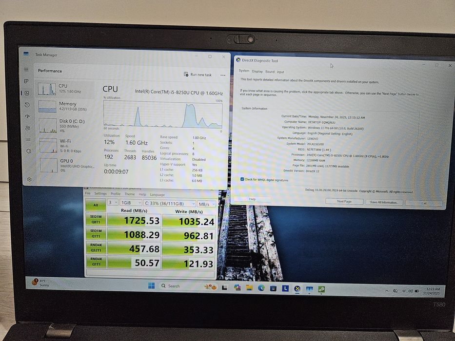 Lenovo ThinkPad T580