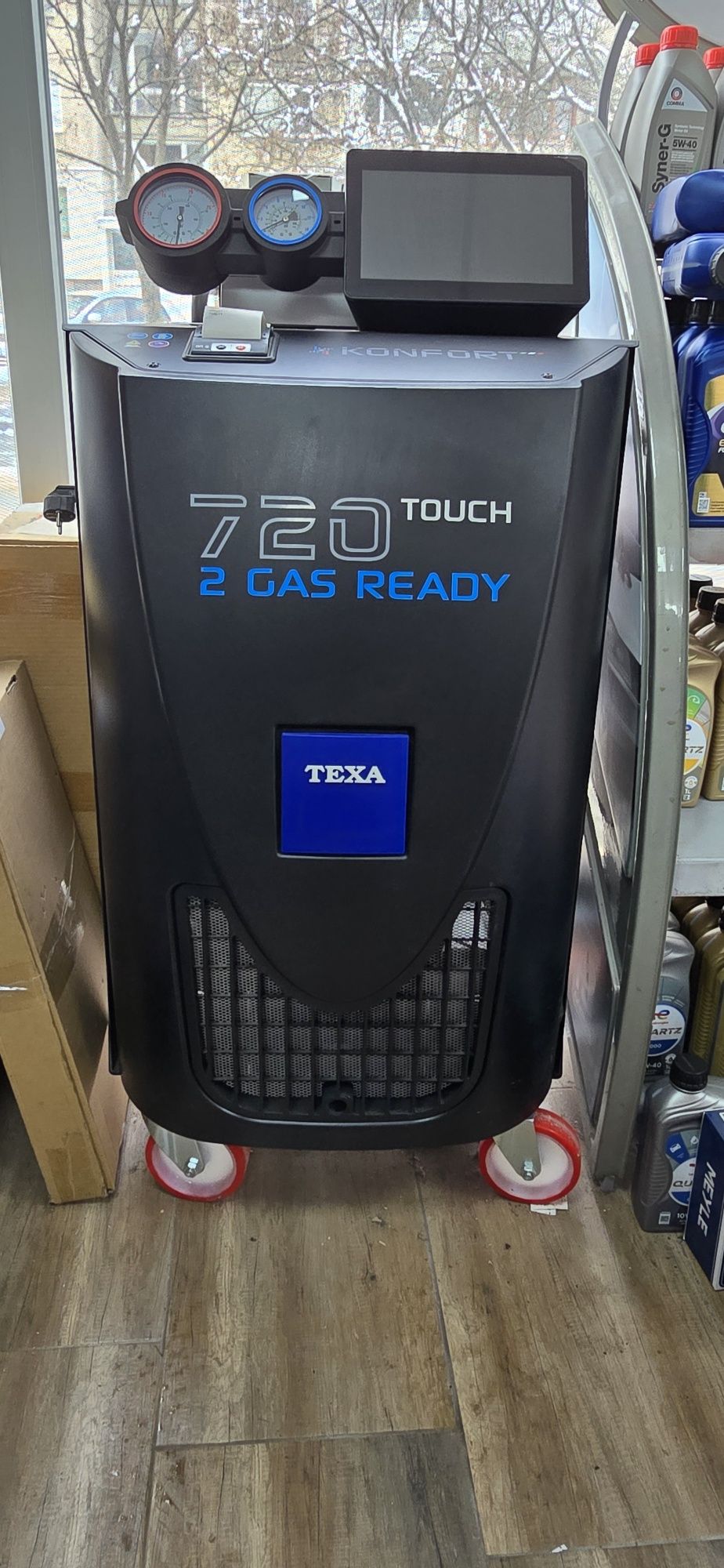 TEXA KONFORT 720 TOUCH Автоклиматична станция R134A ИЛИ R1234YF