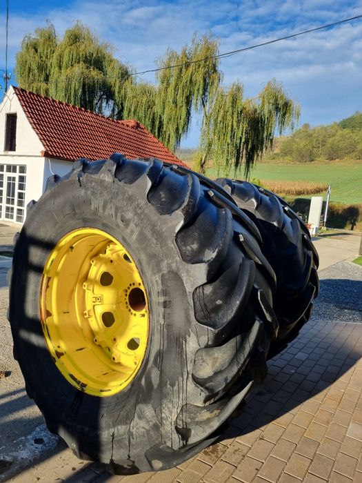 Jante cu anvelope 800/65R38 tractor John Deere