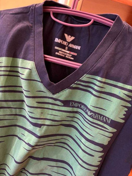 Мъжка тениска S размер EMPORIO ARMANI