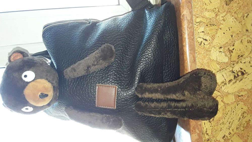 Уникална раница женска,за момиче с мече  70 лева