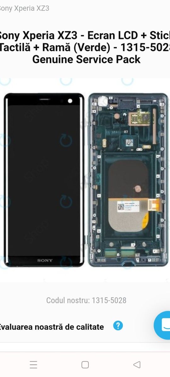 Displaye Sony originale noi si sh mai multe modele