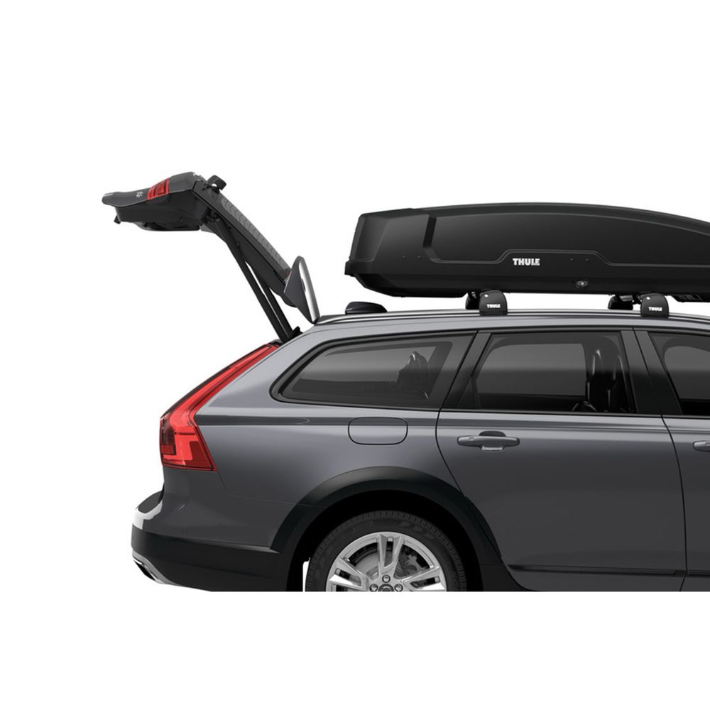 Автобокс Thule Force XT S TH635100, Двойно отваряне, 300л, Черен