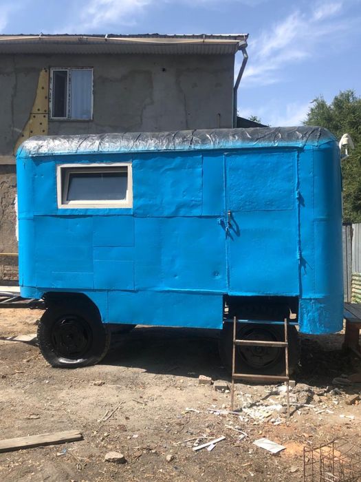 Жилой вагончик на колесах
