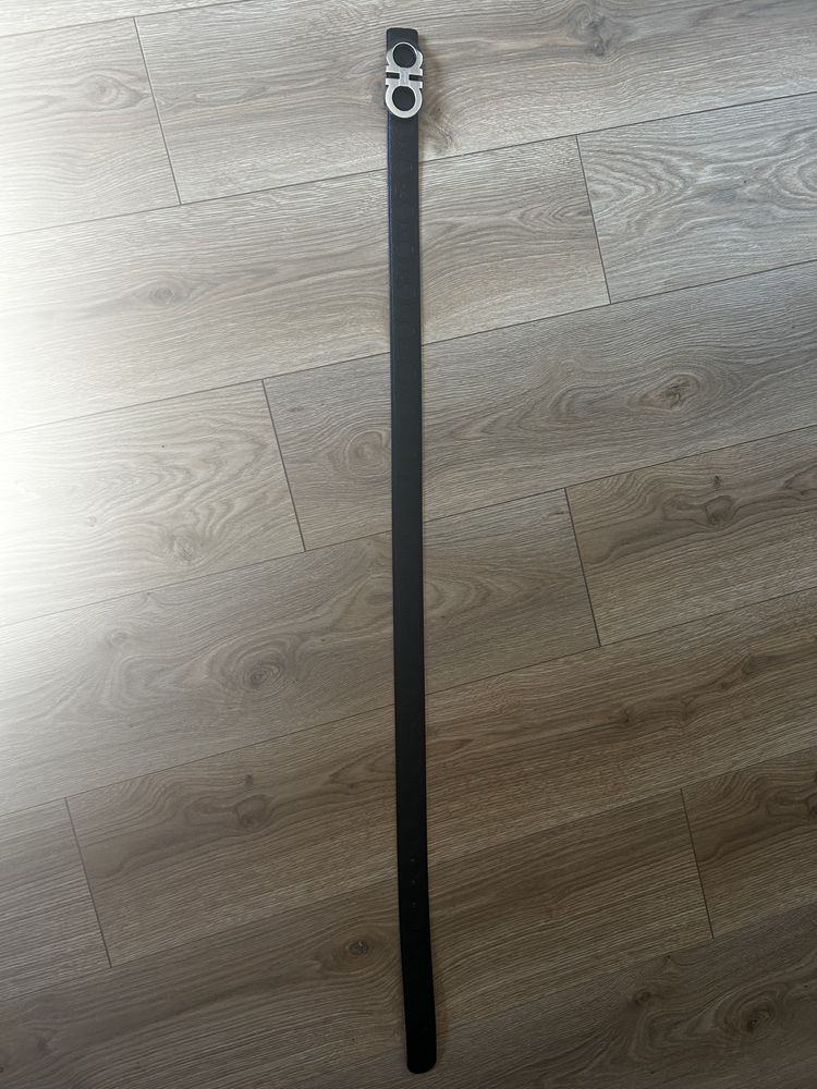 Salvatore Ferragamo Leather Gancini Belt