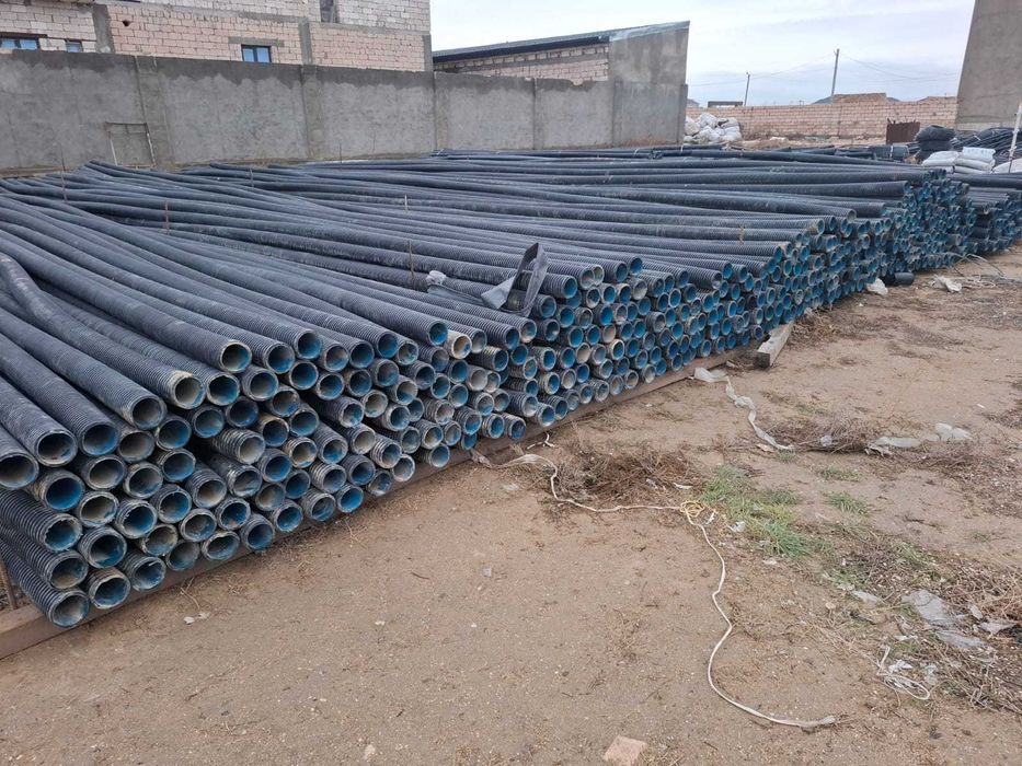 Гофрированная труба ПВХ для безнапорной канализация и Трубы ПНД.