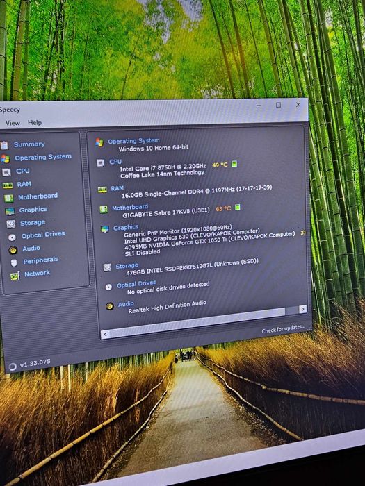 Laptop gaming Gigabyte