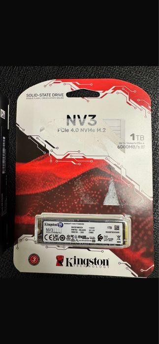 Vand ssd 1tb kingston, NOU