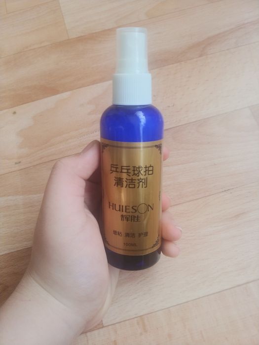 Жидкость для протирки теннисной настольной ракетки