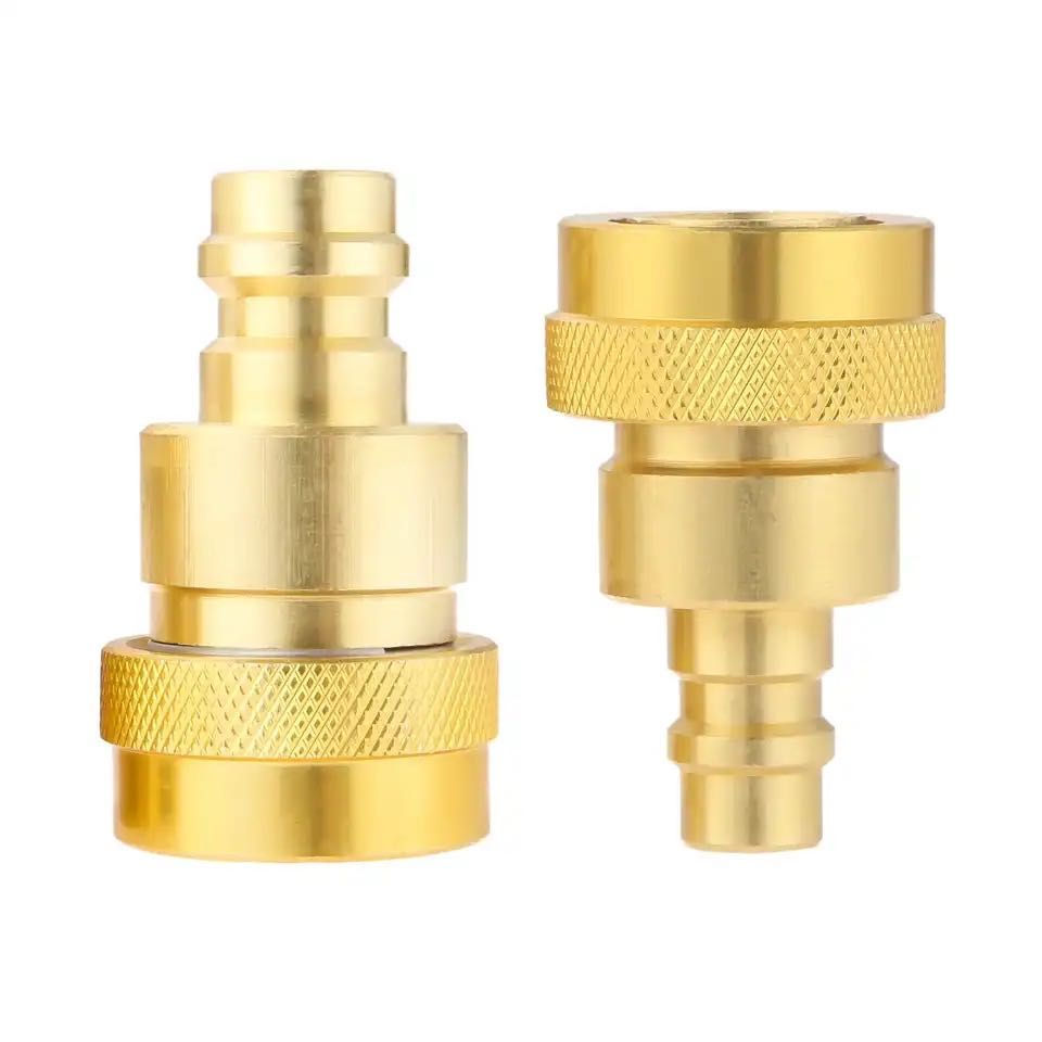 Set de cuple rapide QC134a>1234yf gold