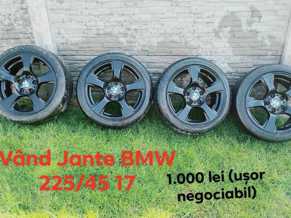 Vând jante BMW 225/45/17r