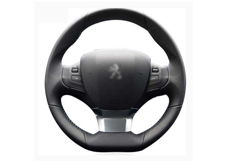 Кожен калъф за волан шиещ, Peugeout 308, 2016-2017 г.