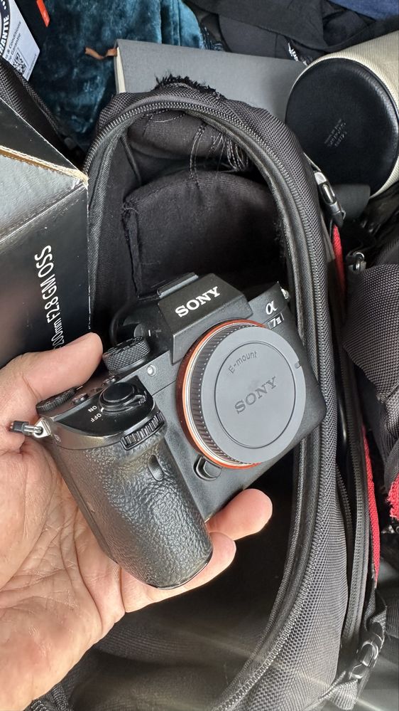 Sony обектив и бодй