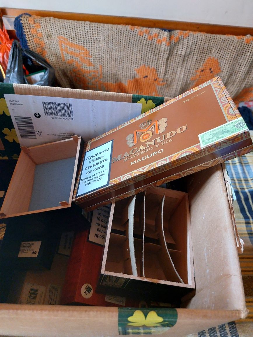 Кутий от пури за декорация