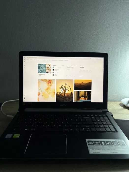 Laptop Acer Aspire 5, i5-8250U x nVidia MX150